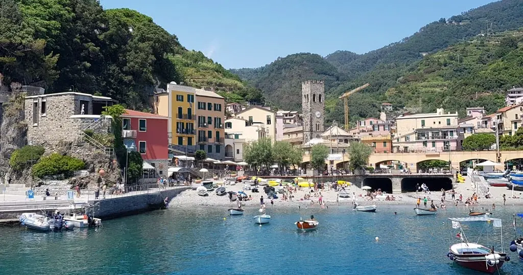 Monterosso al Mare, the largest and the most visited village of Cinque Terre