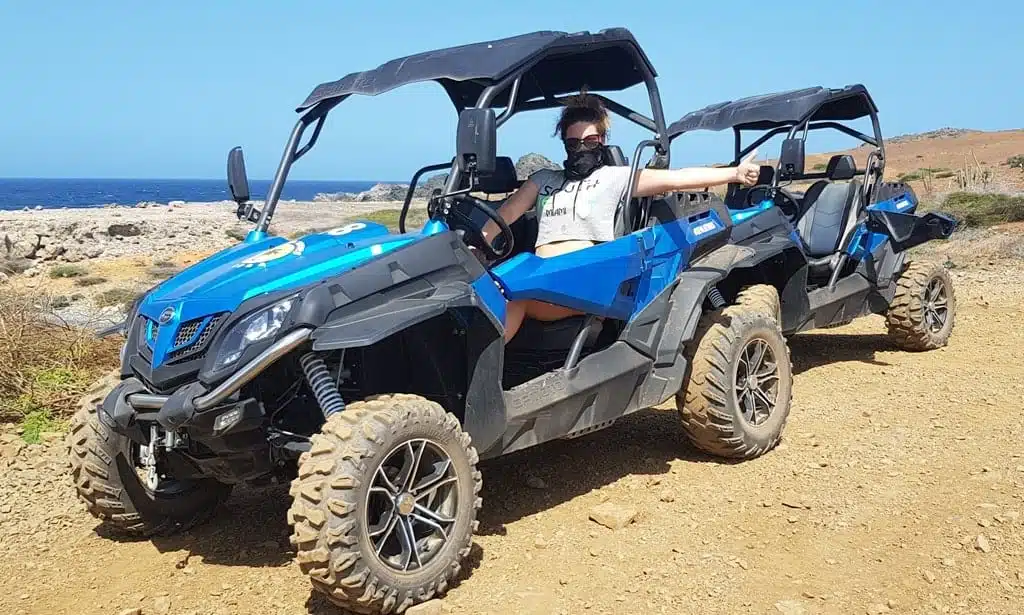 Off-road UTV ride in Aruba