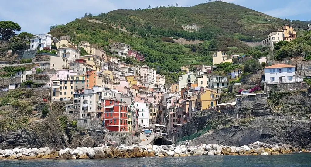 The village of Riomaggiore, Cinque Terre