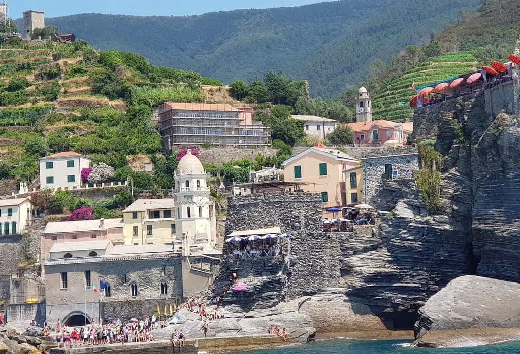 The village of Vernazza, Cinque Terre