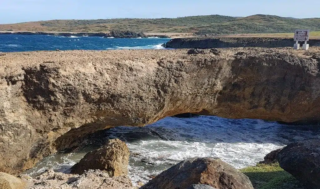 Natural Bridge in Aruba