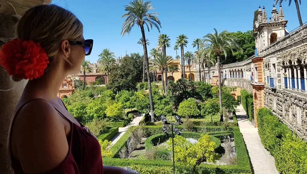 The Royal Alcázar gardens