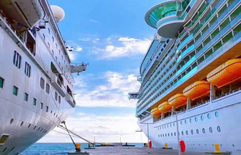 royal caribbean ships docked in Cozumel