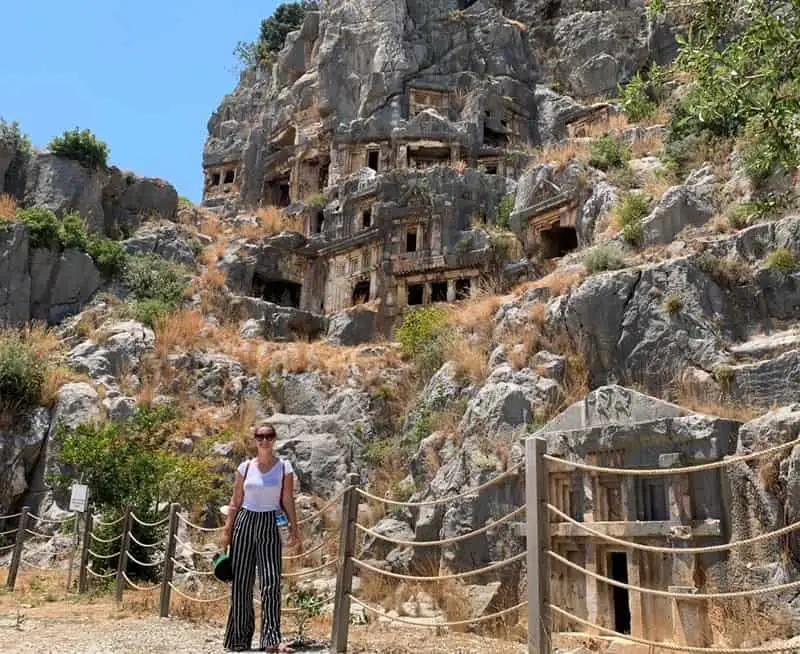 Myra rock graves, Turkey