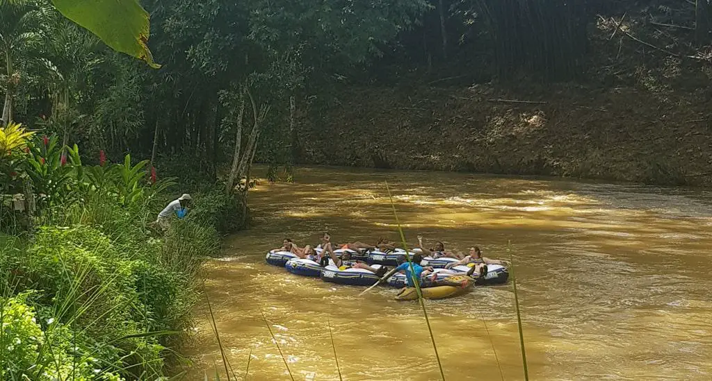 River Tubing down the famous Martha Brae river
