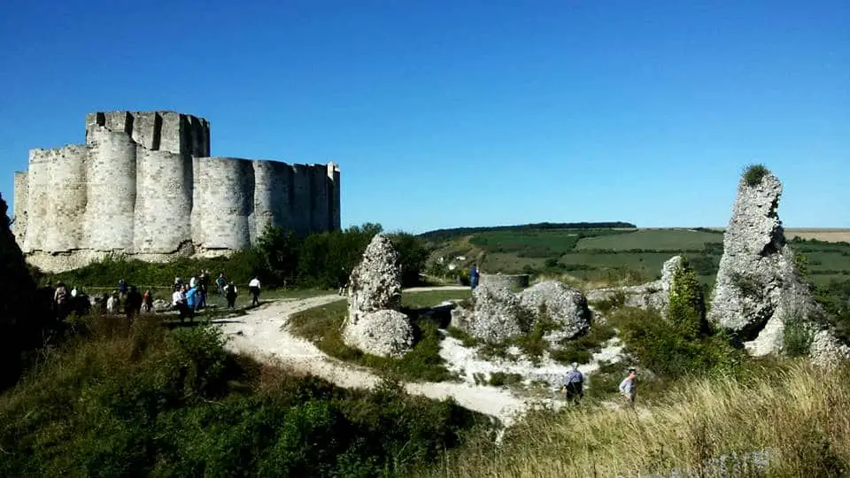 The ruins of Château Gaillard, Les Andelys