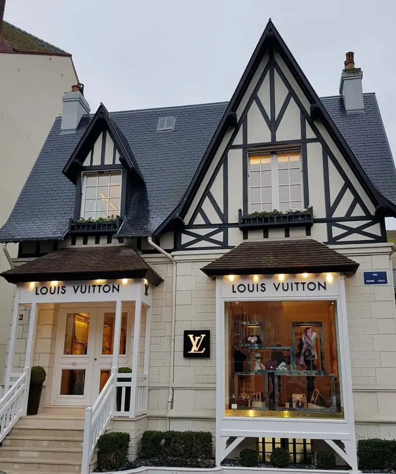 Louis Vuitton store in Deauville Normandy