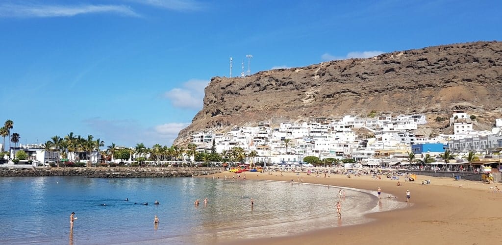 Puerto de Mogan panorama, Gran Canaria
