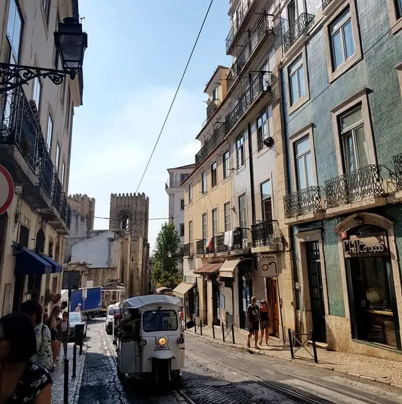 Lisbon Alfama neighborhood