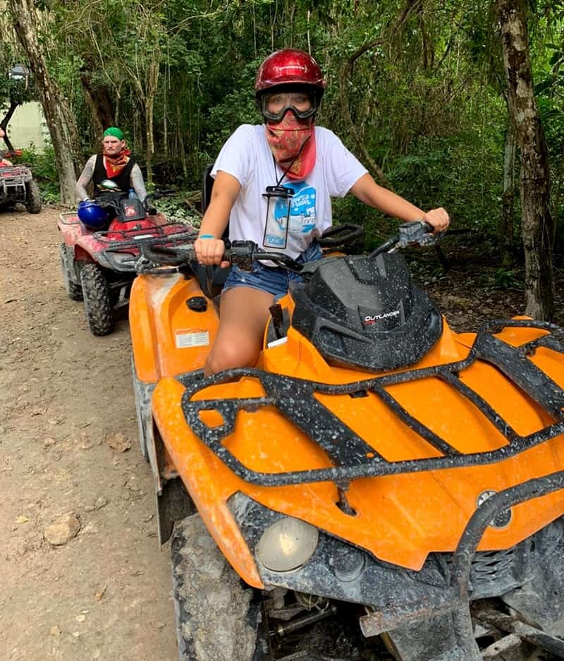 ATV ride through Mexican jungle