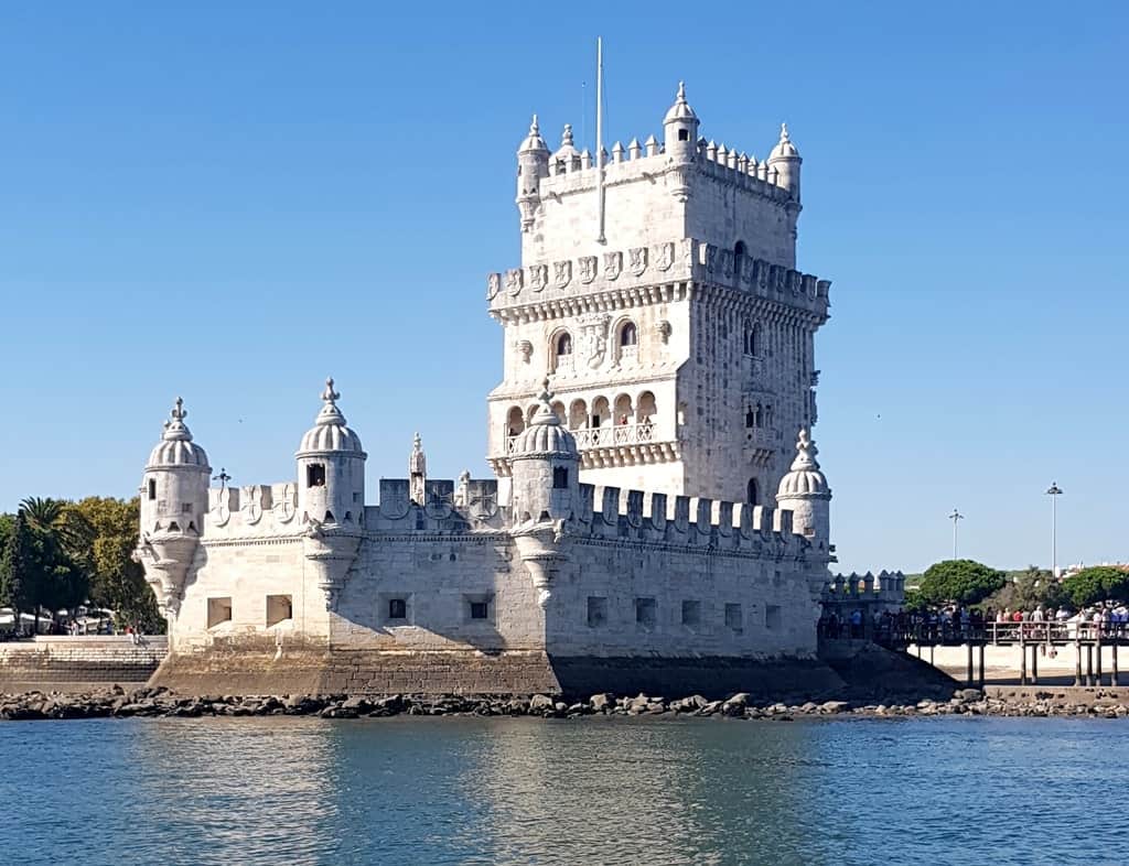 Belém Tower viewed from the water