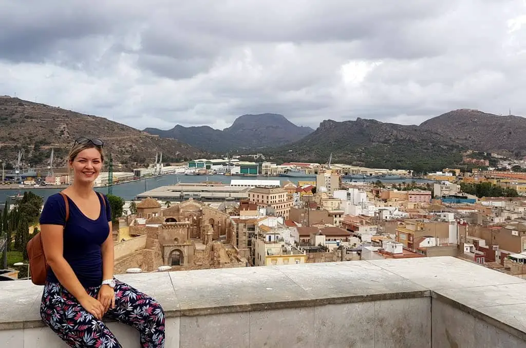 Cartagena, Spain - Panorama from the Conception Castle