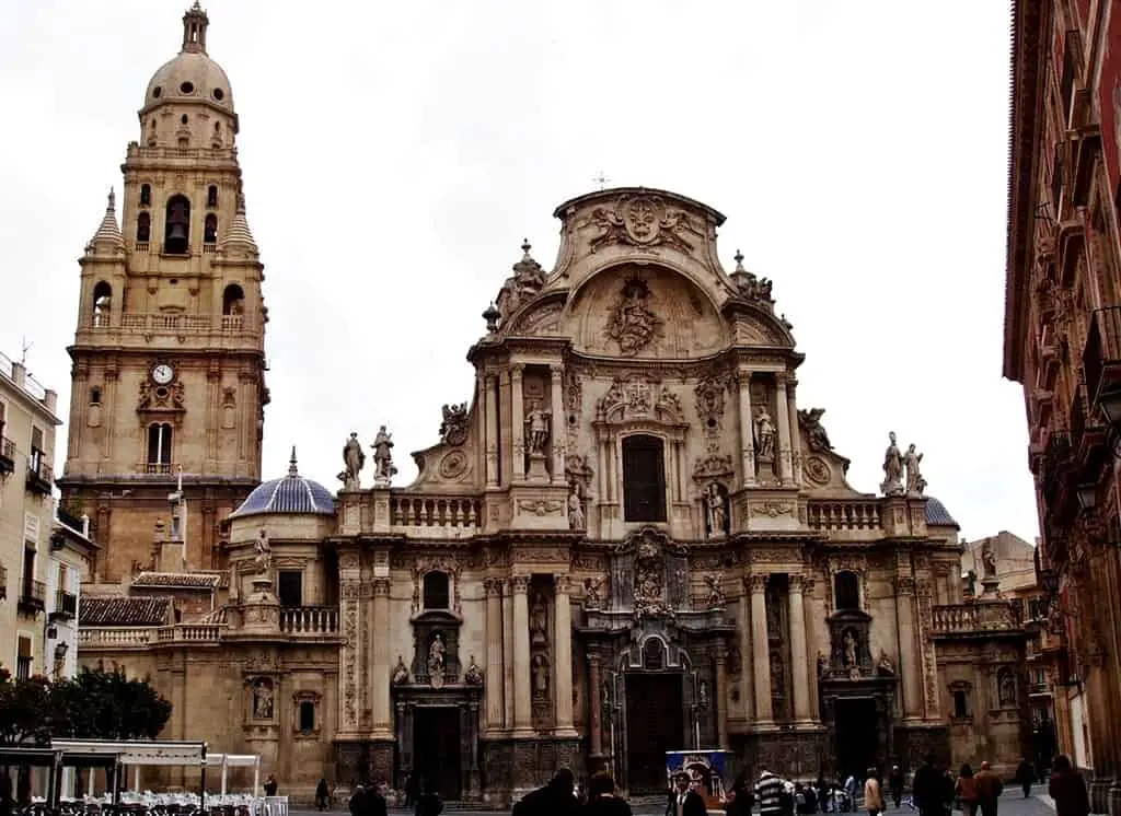 Murcia Cathedral in Spain