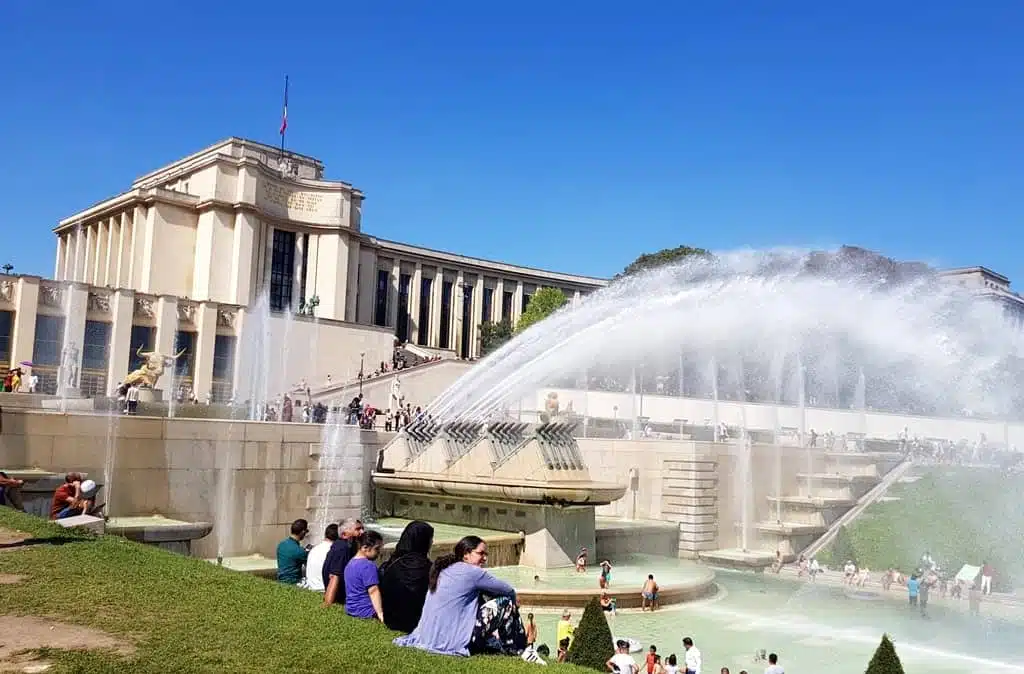 Gardens of the Trocadero and Palais de Chaillot