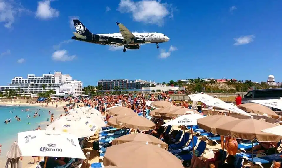 Maho beach 