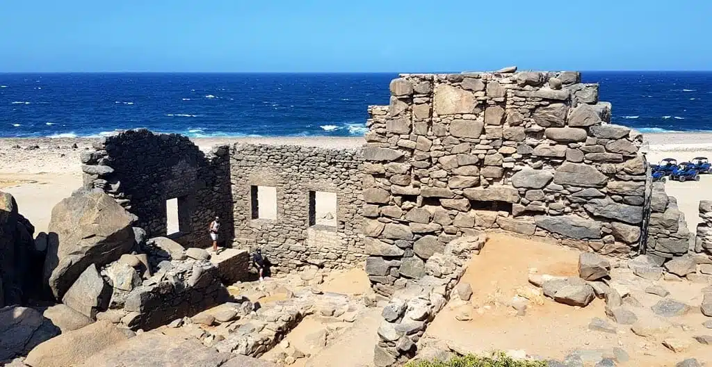 Bushiribana Gold Mill Ruins in Aruba