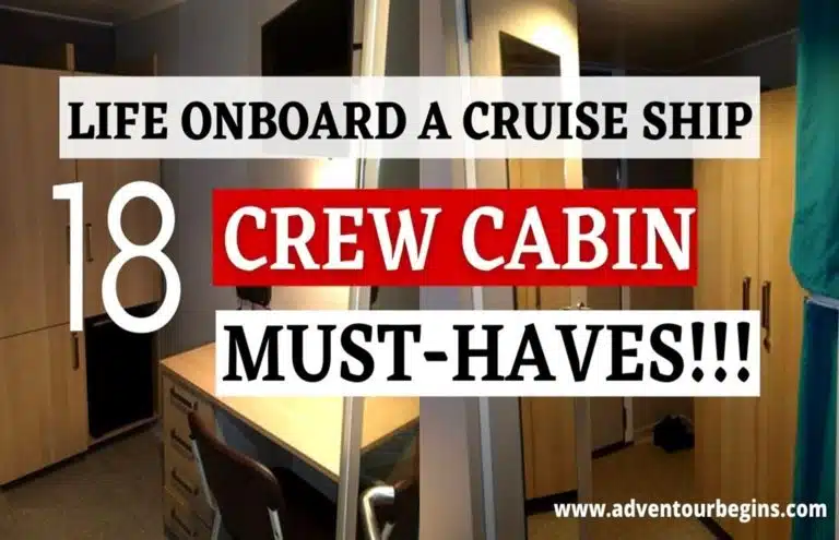 Crew cabins must-haves