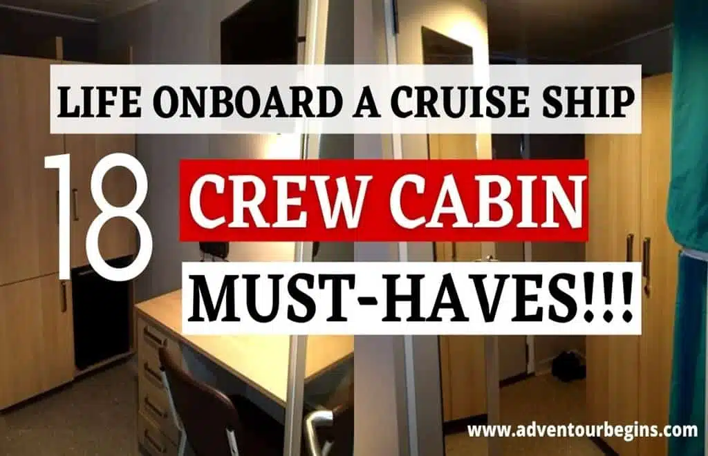 Crew cabins must-haves