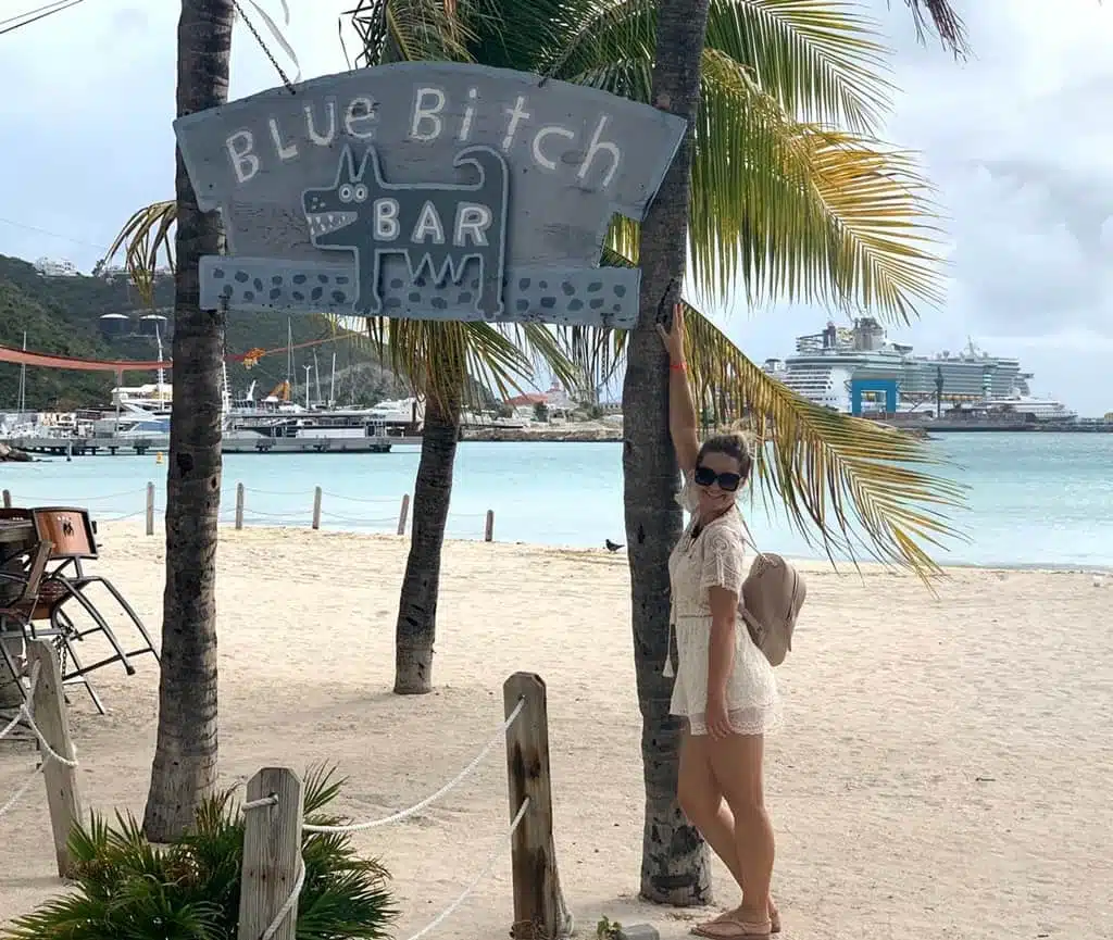 Boardwalk in Philipsburg, Sint Maarten's capital