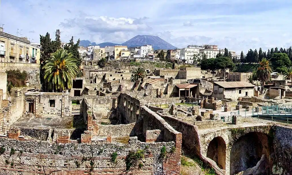 Herculaneum ruins near Naples cruise port