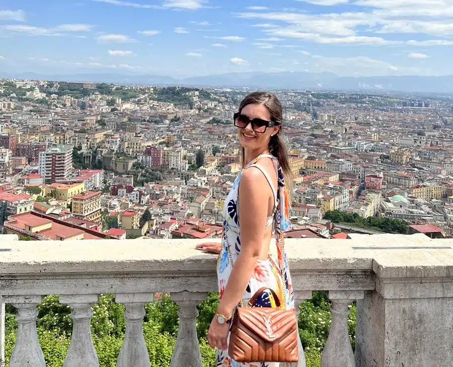 Naples city - View from Saint Elmo Castle