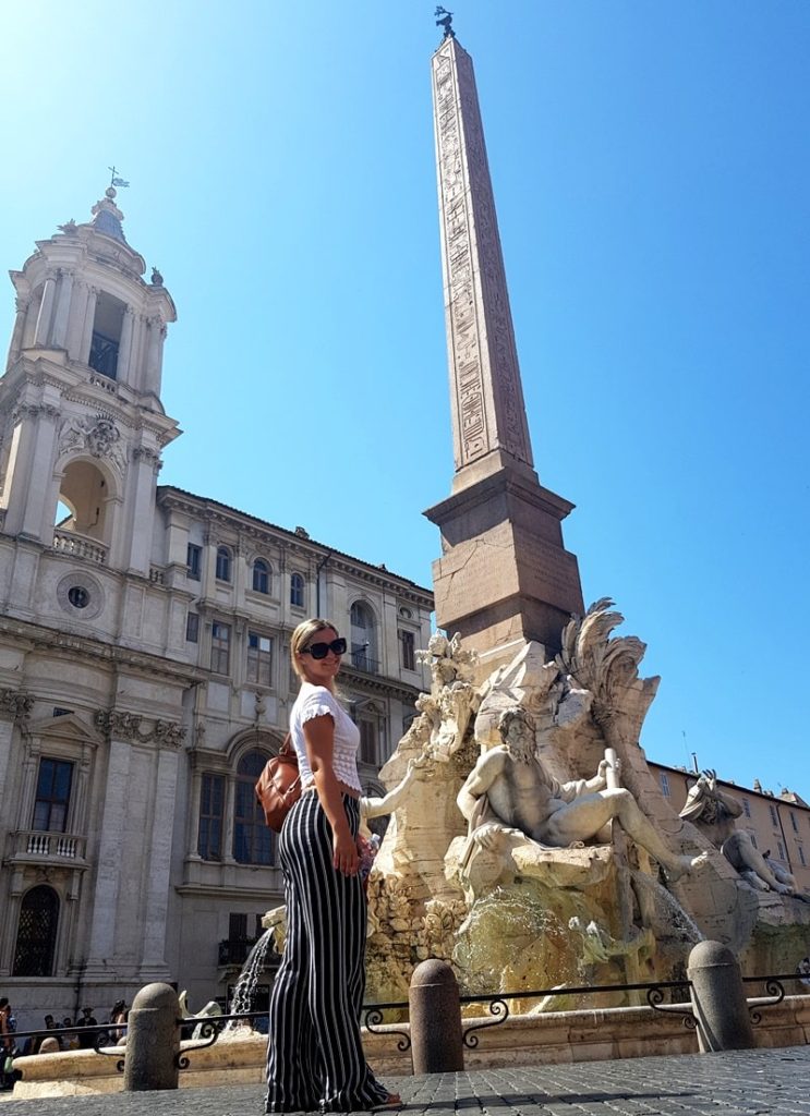 Fontana dei Quatro Fiumi - Piazza Navona - Rome