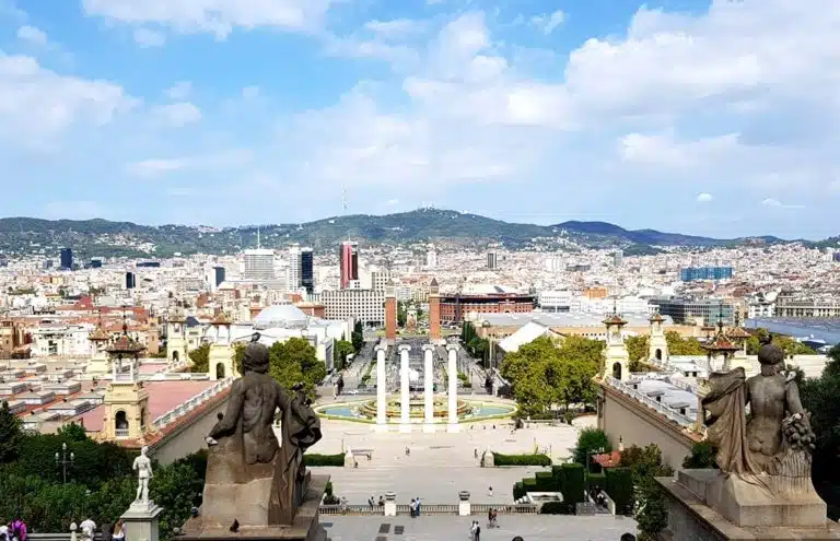 Mediterranean cruises - Montjuic Hill in Barcelona