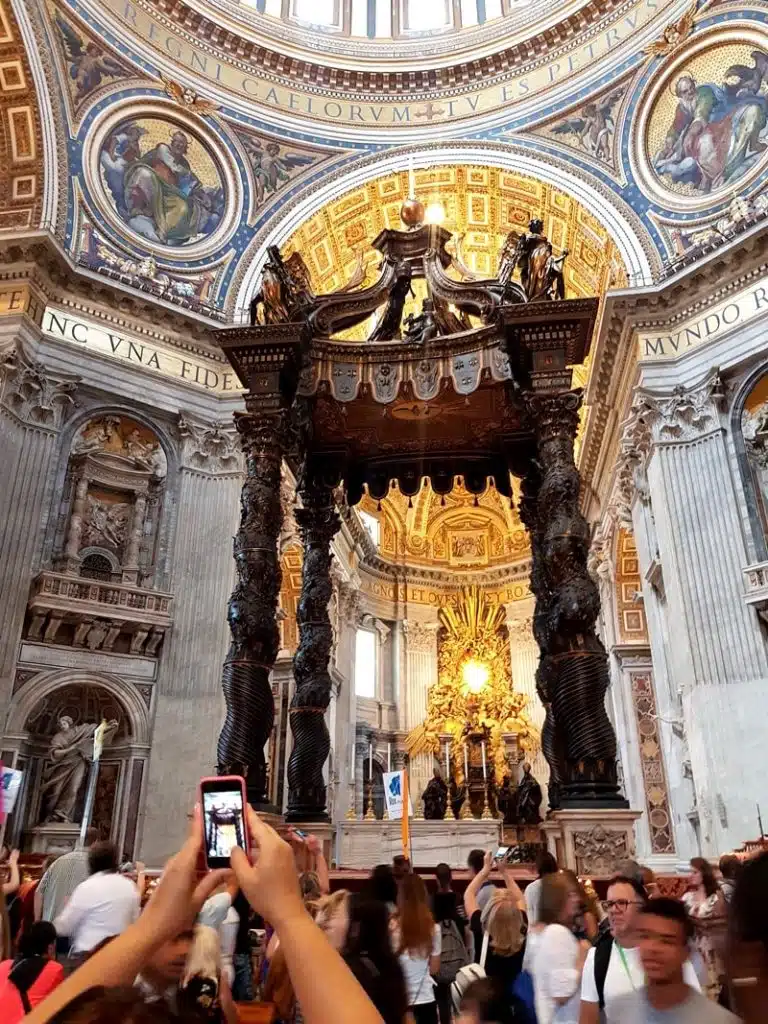 St. Peter’s Baldachin, St. Peter's Basilica, Vatican City