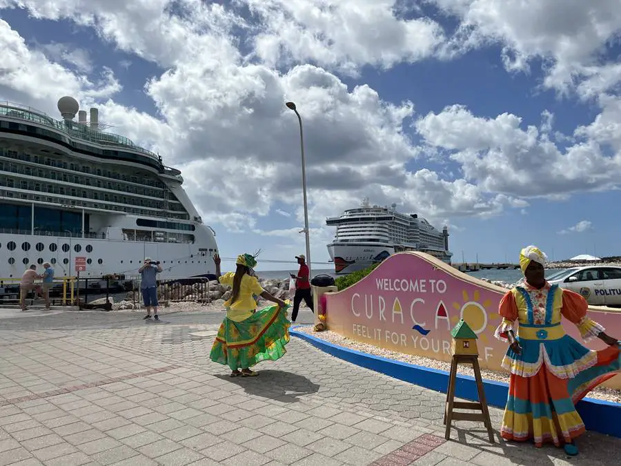 Mega Pier Cruise Terminal in Curacao