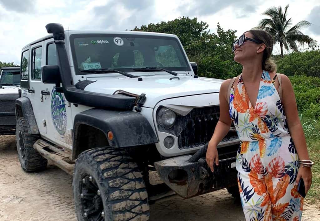 Monster Jeep Cozumel