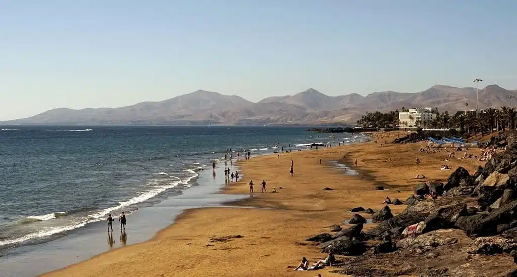 Puerto del Carmen in Lanzarote cruise port