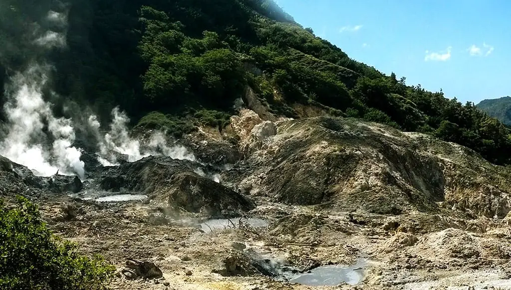 Sulphur Springs, St Lucia