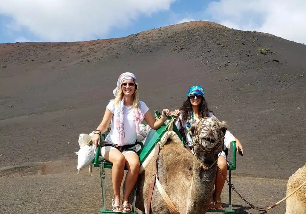 Timanfaya National Park camel ride