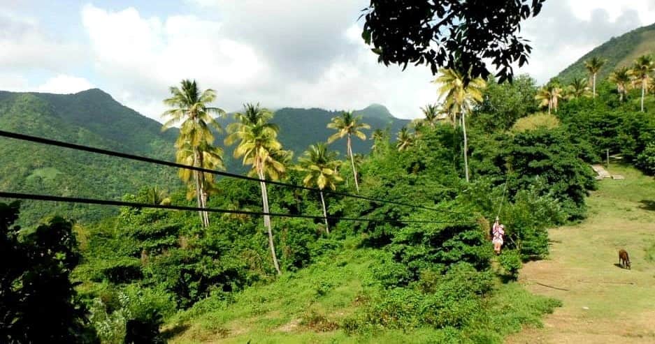 Zipline in St Lucia