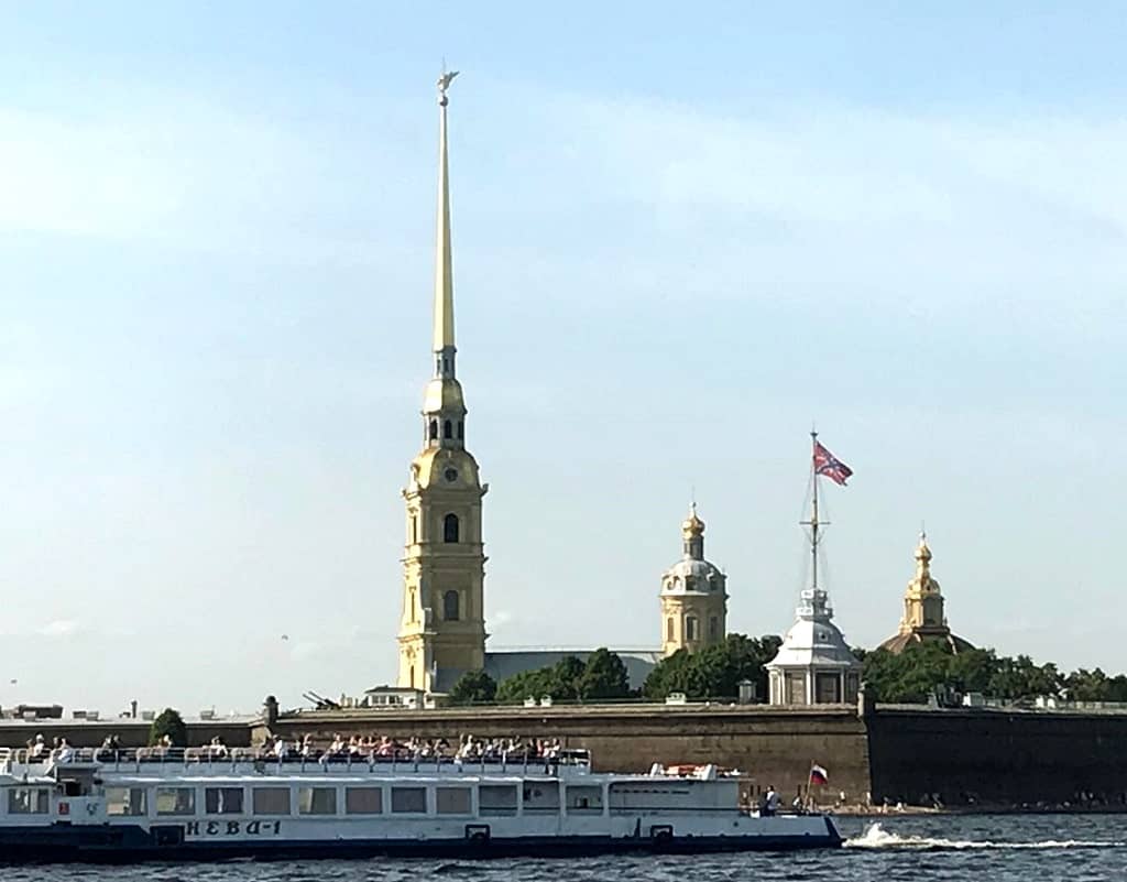 St Petersburg river and canal cruise