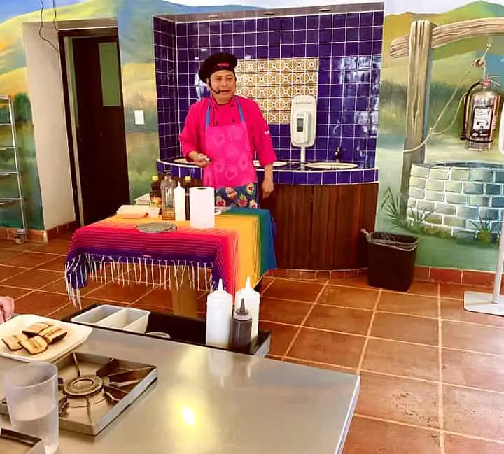 Mexican cooking class at Playa Mia in Cozumel