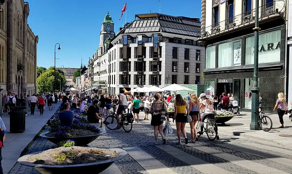 Karl Johans street - Oslo
