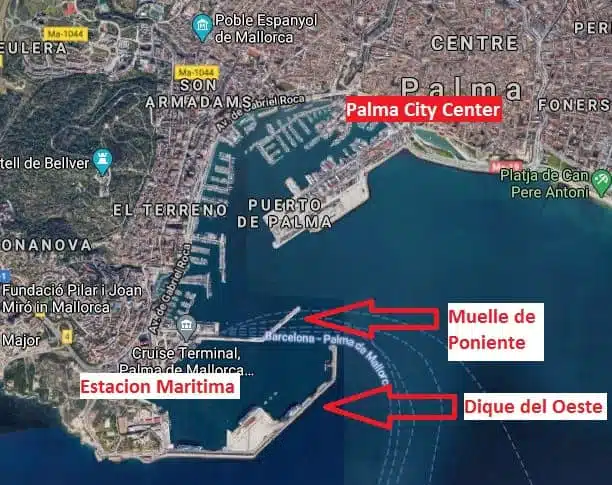 Palma de Mallorca cruise port