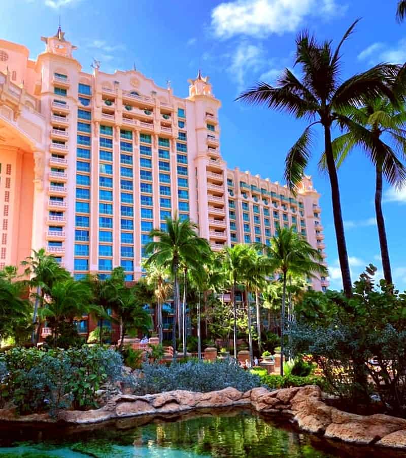 The spectacular Atlantis Resort in the Bahamas