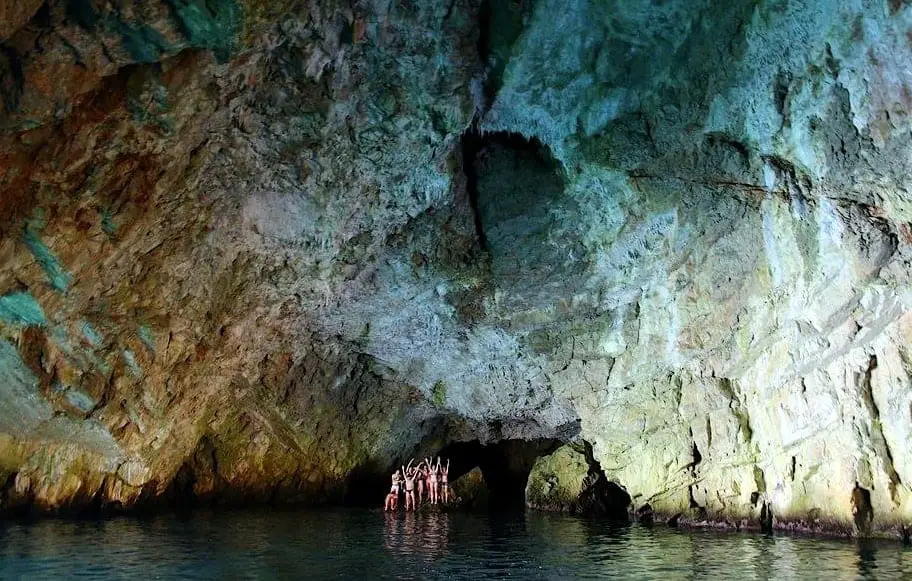 Blue Cave in Montenegro