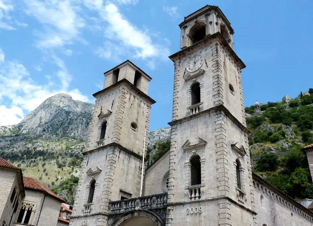 Cathedral of Saint Tryphon - Kotor Old Town. 