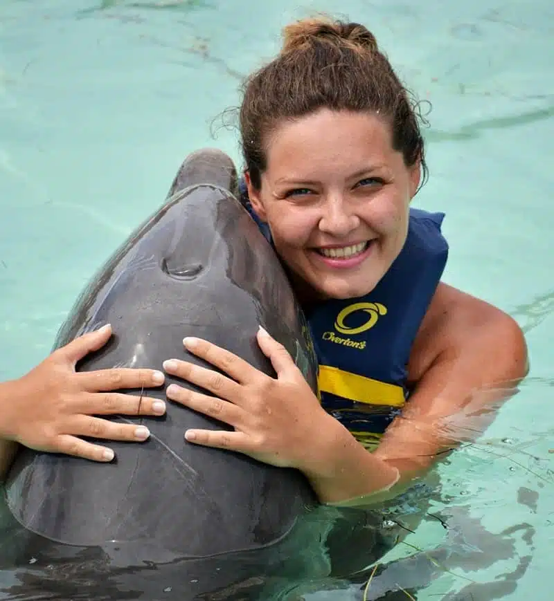 Dolphin Encounter in Blue Lagoon, the Bahamas