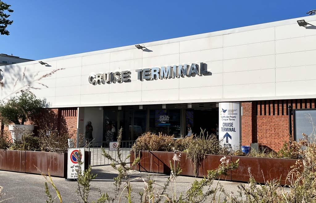 La Spezia cruise terminal building