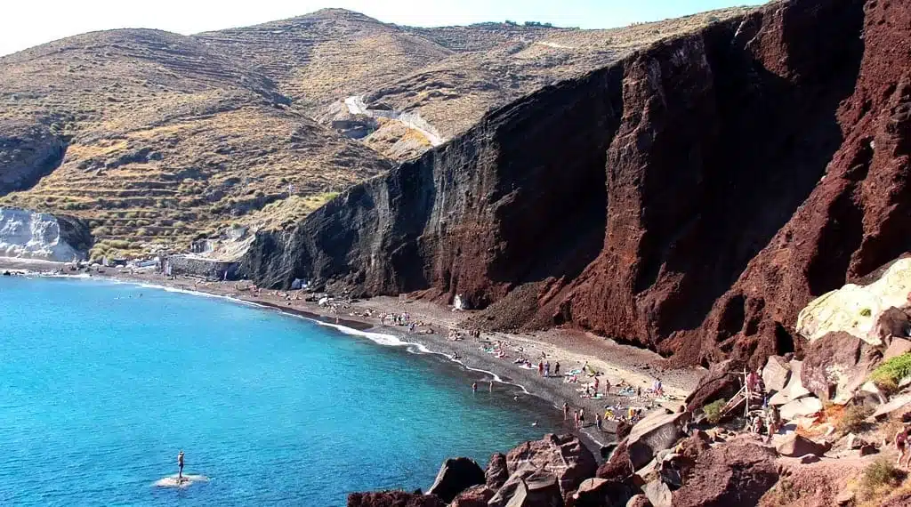 Red Beach, Akrotiri, Santorini