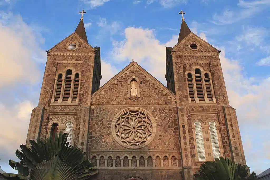 Immaculate Conception Catholic Co-Cathedral in Basseterre, St Kitts