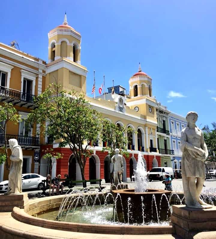 Plaza de Armas is a wonderful historic square located in San Juan Old Town.