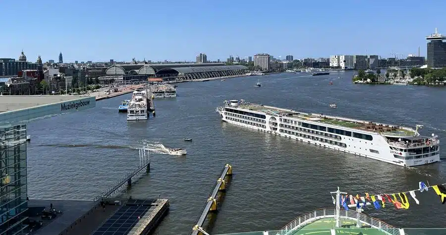 Port of Amsterdam - The view of Central Station