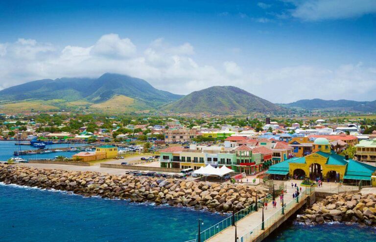 St Kitts cruise port in Basseterre