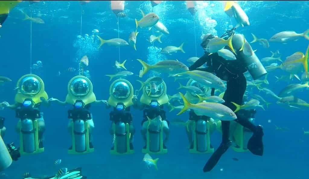 Boss Underwater Adventure in St Thomas