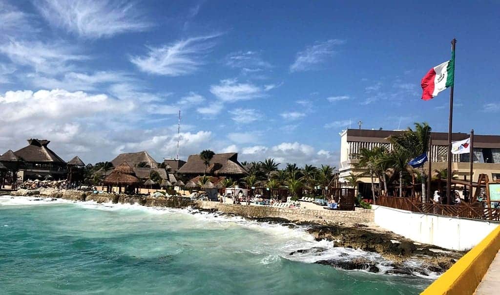 Costa Maya Cruise port entrance